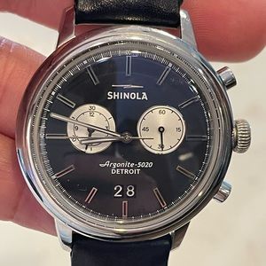 Shinola Argonite-5020 Mens Watch.